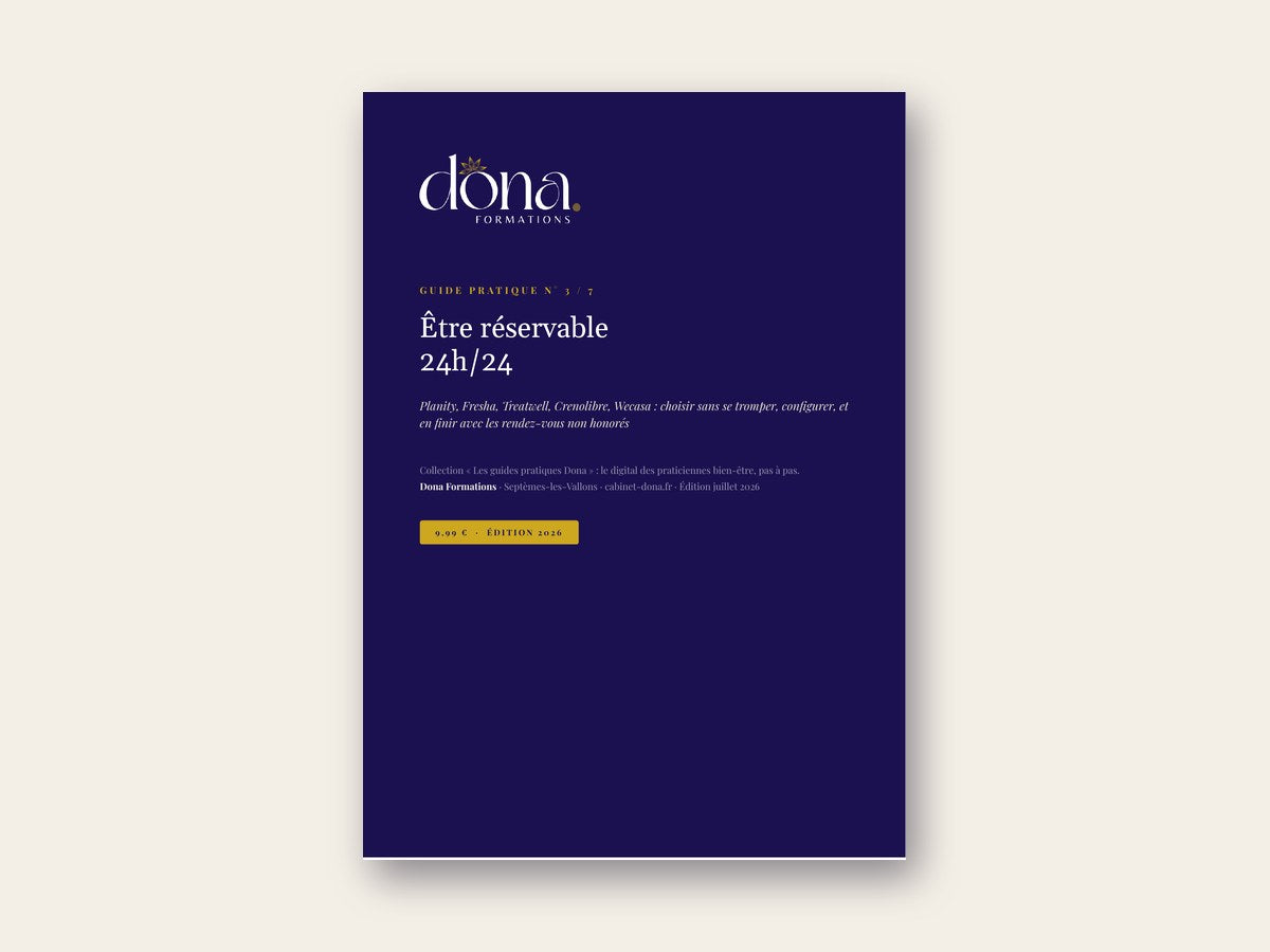 Guide Être réservable 24h/24